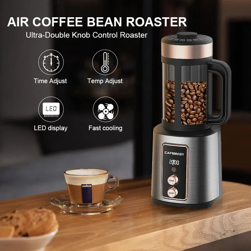 Electric Hot Air Coffee Roaster Machine