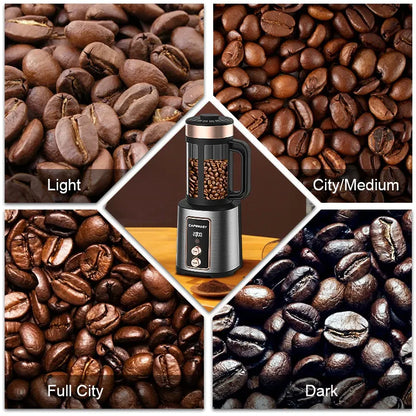 Electric Hot Air Coffee Roaster Machine